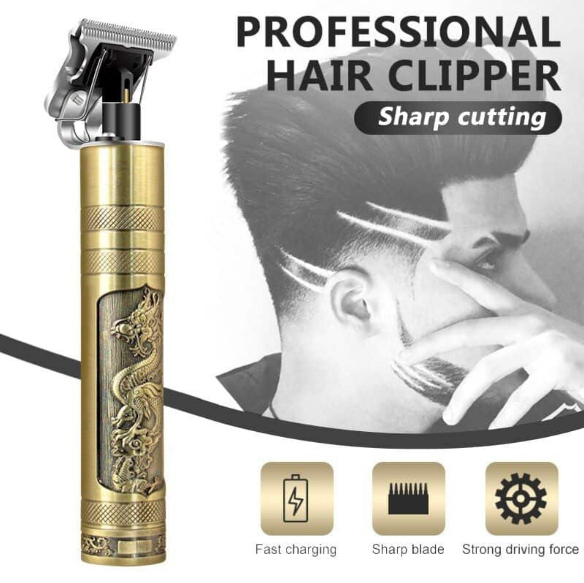 Vintage T9 Rechargeable Hair
Trimmer Shaving Machine
Professional Hair Clipper Shaver
Electric Hair Removal Cutting Machine For Men Beard Trimmer