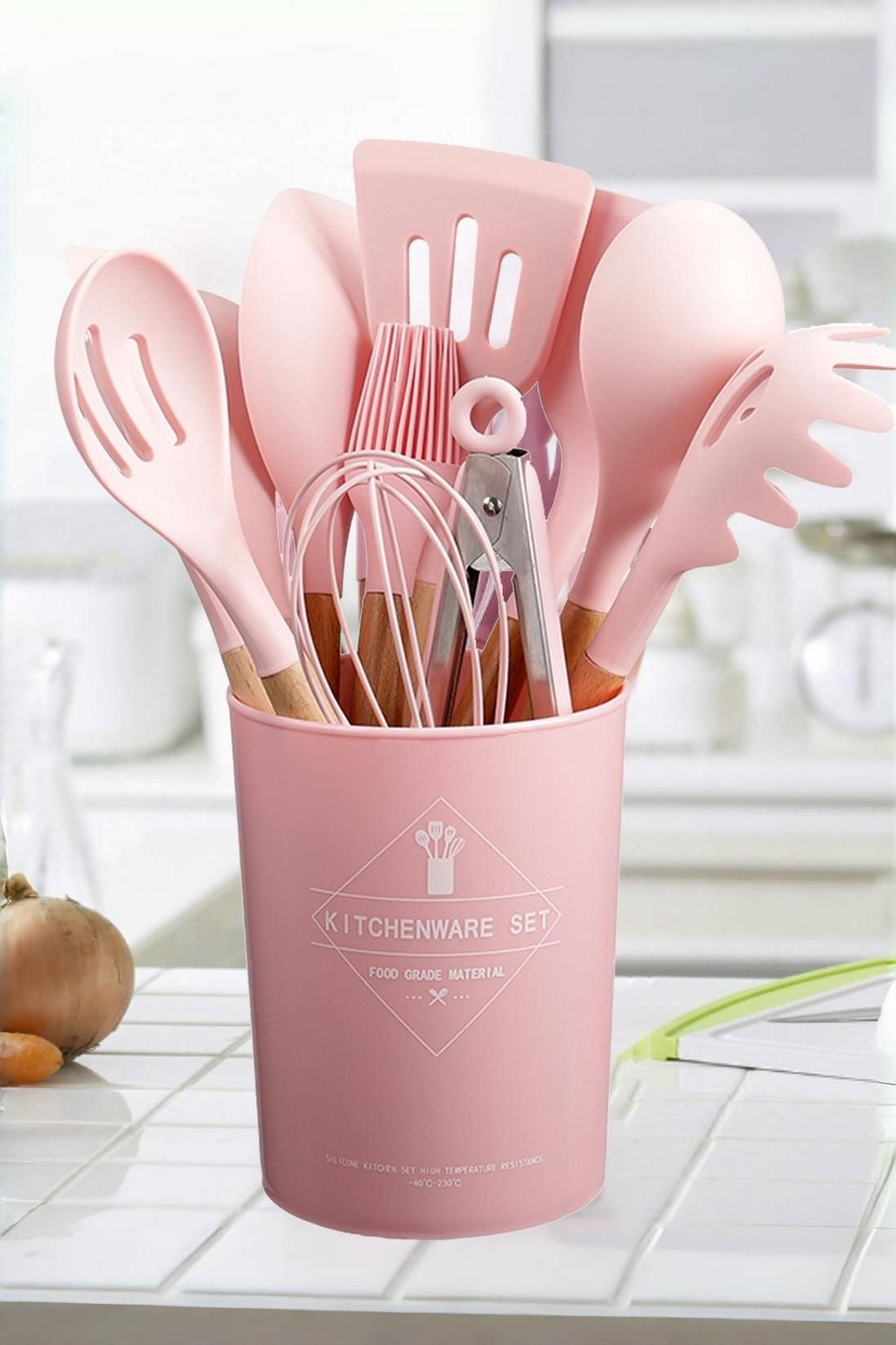 12 Pcs Silicone Cooking Utensils Kitchen Utensil Set