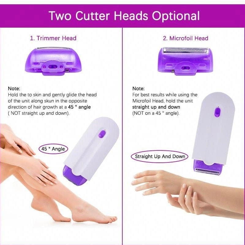 Hair Remover - Hair Eraser for Girls - Hair Remover Machine for Women - Face & Body Hair Remover Eraser for Girls - Hair Remover Machine for Men - Yes Finishing Touch Laser Hair Remover Instant Pain Free Removal machine