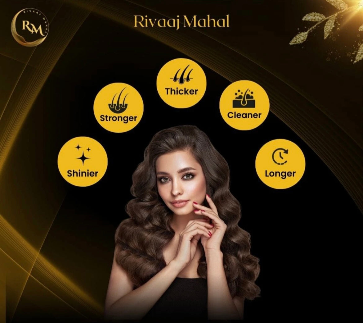 •Rivaaj Hair Oil Hair food Organic Hair problem Solution•